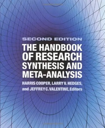 Cover of The Handbook of Research Synthesis and Meta-Analysis