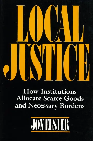 Cover of Local Justice