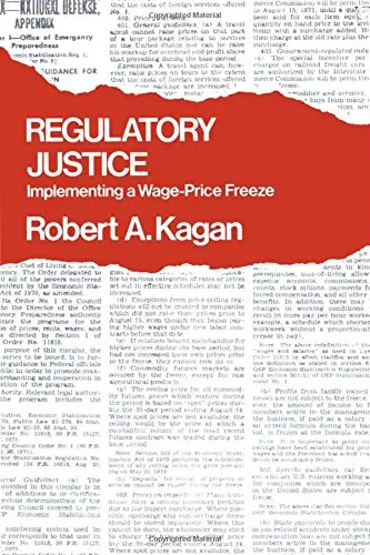Cover of Regulatory Justice