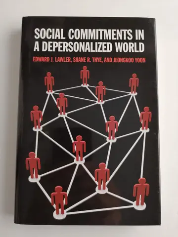 Cover of Social Commitments in a Depersonalized World