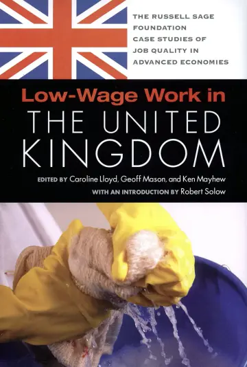 Cover of Low-wage Work in United Kingdom