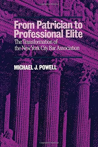 Cover of From Patrician to Professional Elite