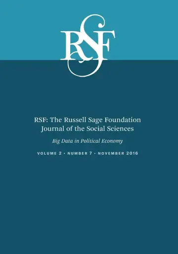 Cover of Big Data in Political Economy