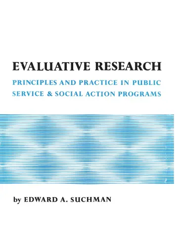 Cover of Evaluative Research