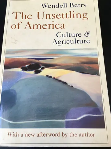 Cover of The Unsettling of America