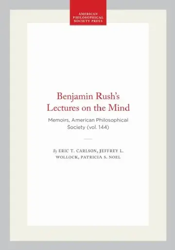 Cover of Benjamin Rush's Lectures on the Mind