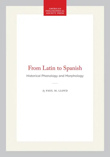 Cover of From Latin to Spanish
