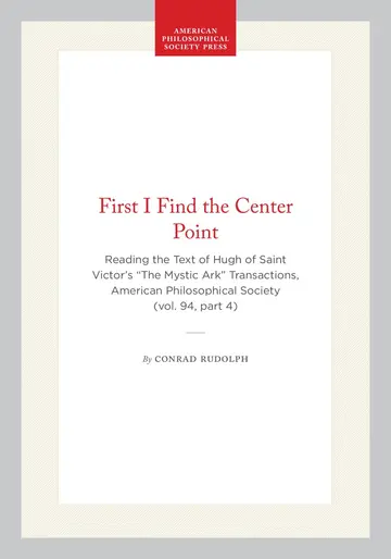 Cover of First, I Find the Center Point