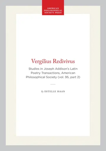Cover of Vergilius Redivivus