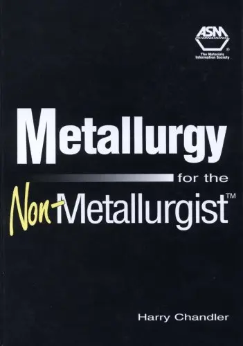 Cover of Metallurgy for the Non-Metallurgist