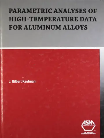 Cover of Parametric Analyses of High-Temperature Data for Aluminum Alloys