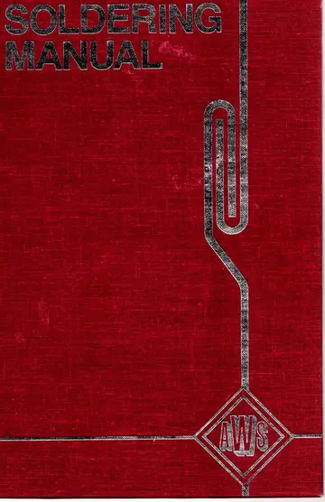 Cover of Soldering Manual