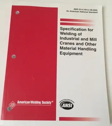 Cover of Specification for Welding of Industrial and Mill Cranes and Other Material Handling Equipment