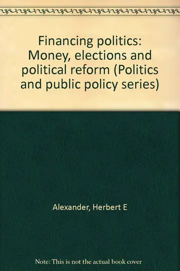 Cover of Financing politics