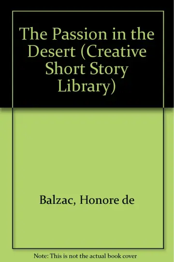 Cover of A Passion in the Desert