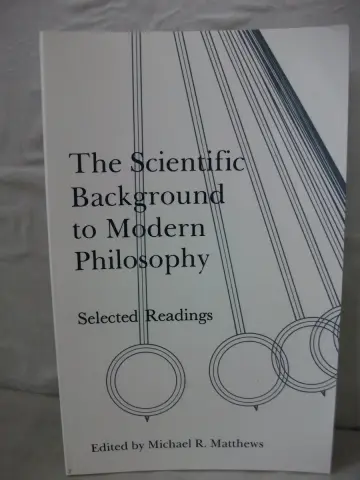 Cover of The Scientific Background to Modern Philosophy