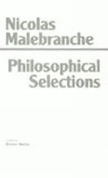 Cover of Malebranche