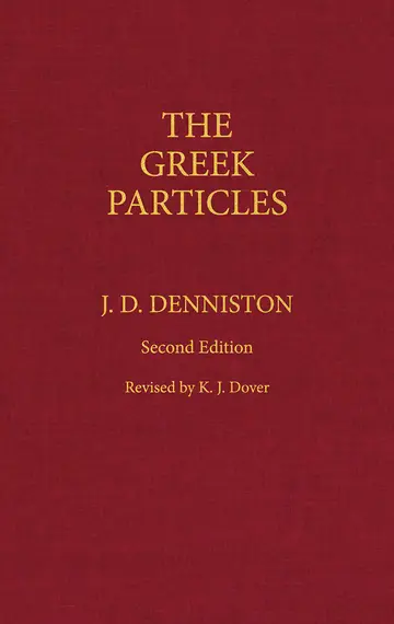 Cover of Greek Particles