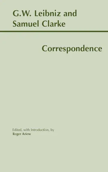 Cover of Leibniz and Clarke