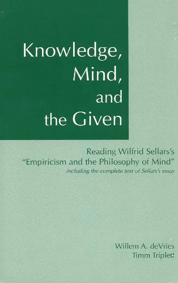 Cover of Knowledge, Mind & the Given