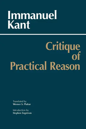 Cover of Critique of Practical Reason