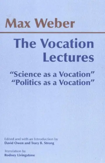 Cover of The Vocation Lectures