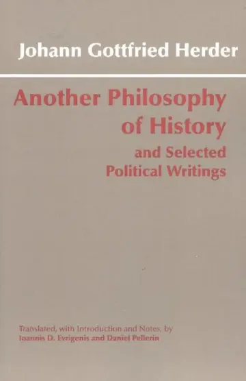 Cover of Another Philosophy of History and Selected Political Writings