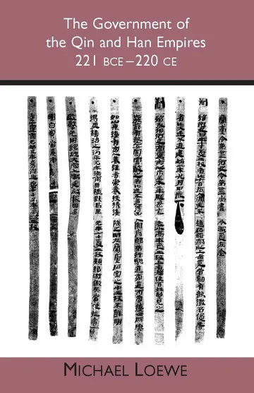 Cover of The Government of the Qin and Han Empires
