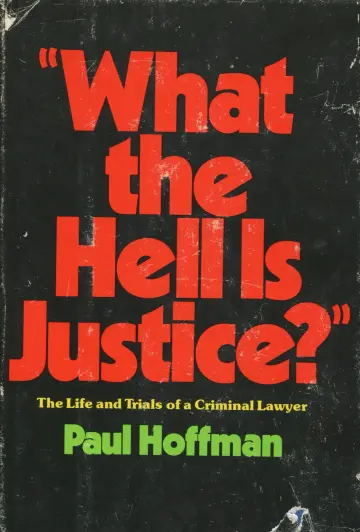 Cover of "What the hell is justice?"