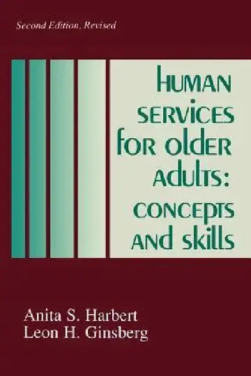 Cover of Human Services for Older Adults