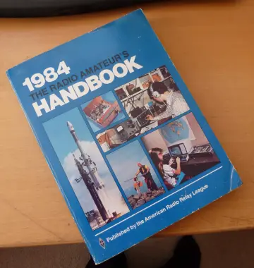 Cover of The Radio Amateur's Handbook 1984