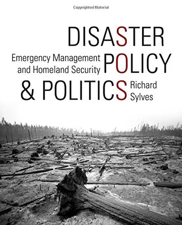 Cover of Disaster Policy and Politics