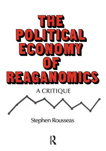Cover of Political Economy of Reaganomics