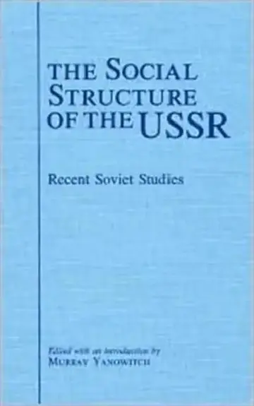 Cover of The Social Structure of the USSR