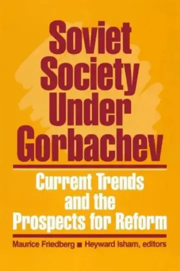 Cover of Soviet Society Under Gorbachev