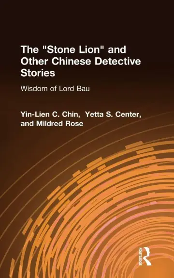 Cover of The "Stone Lion" and Other Chinese Detective Stories