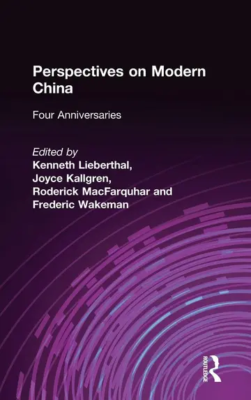 Cover of Perspectives on Modern China