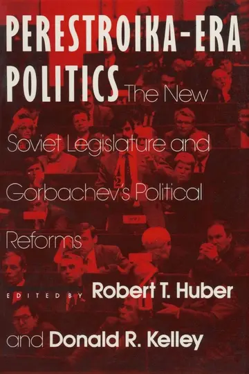 Cover of Perestroika-Era Politics