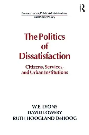 Cover of The Politics of Dissatisfaction