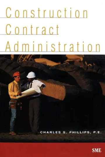 Cover of Construction Contract Administration