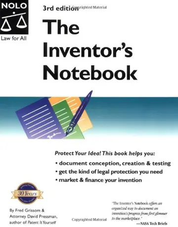 Cover of The Inventor's Notebook
