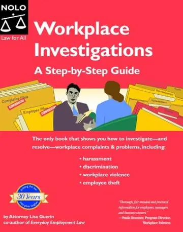 Cover of Workplace Investigations