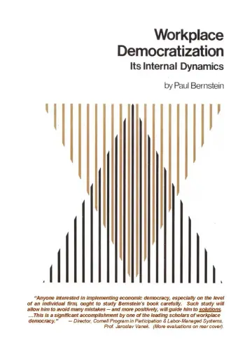 Cover of Workplace Democratization--Its Internal Dynamics