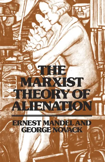 Cover of The Marxist Theory of Alienation