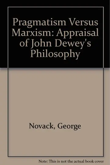 Cover of Pragmatism Versus Marxism