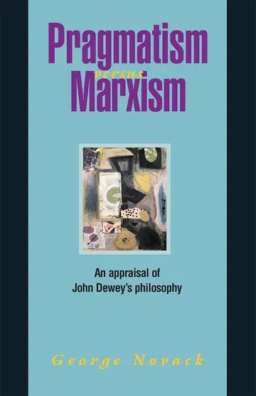 Cover of Pragmatism Versus Marxism