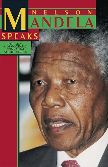 Cover of Nelson Mandela Speaks