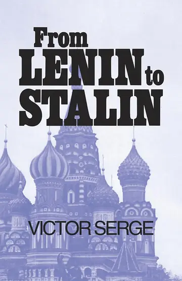 Cover of From Lenin to Stalin