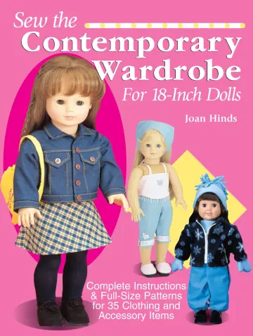 Cover of Sew the Contemporary Wardrobe for 18-Inch Dolls