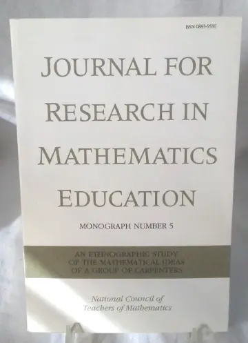 Cover of Ethnographic Study of the Mathematical Ideas of a Group of Carpenters